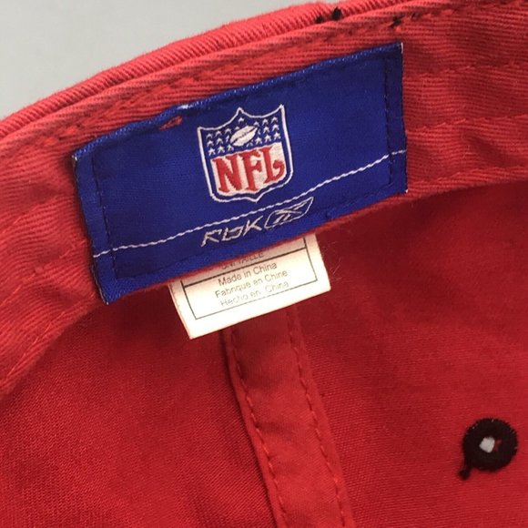 Tampa Bay Buccaneers Hat Baseball Cap Adjustable Strap Back Red Adult Reebok NFL - Picture 9 of 9